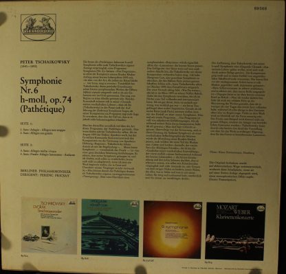 HELIODOR 89 568 - Tschaikowsky Symphonie Nr. 6 "Pathétique" - Image 2