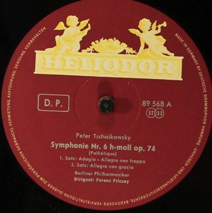 HELIODOR 89 568 - Tschaikowsky Symphonie Nr. 6 "Pathétique" - Image 3