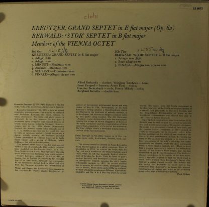 London Records CS 6672 - Grand Septet / Stor Septet - Image 2