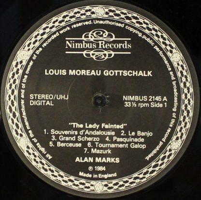 Nimbus Records NIM 2145 - The Lady Fainted - Image 3