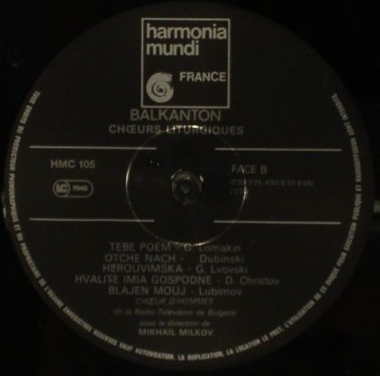 harmonia mundi France HM 105 - Grande Liturgie Orthodoxe Slave V - Image 4