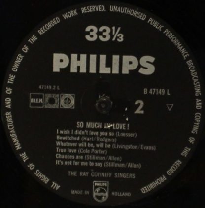 Philips B 47149 L - So Much In Love - Image 4