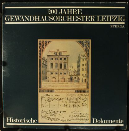 Eterna 8 27 453 - 200 Jahre Gewandhausorchester Leipzig (Histori