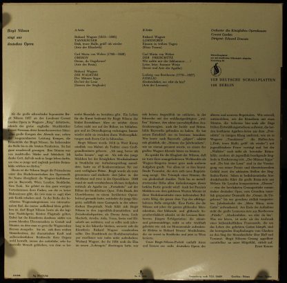 Eterna 8 20 607 - Birgit Nilsson Singt Aus Deutschen Opern - Image 2