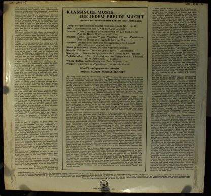 RCA LM-2140-C - Klassische Musik, Die Jedem Freude Macht - Image 2