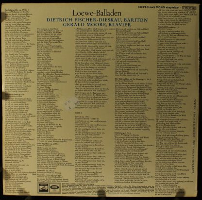 Die Stimme Seines Herrn 1 C 063-00 388 - Loewe-Balladen, 1. Folg - Image 2