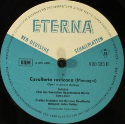 Eterna 8 20 533 - Cavalleria Rusticana - Image 4