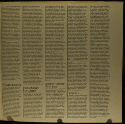 His Master's Voice 1C 037-45 574 - Wien: Am Hofe Leopolds I. - Image 6