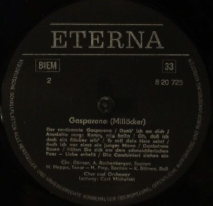 Eterna 8 20 725 - Boccaccio / Gasparone - Image 4