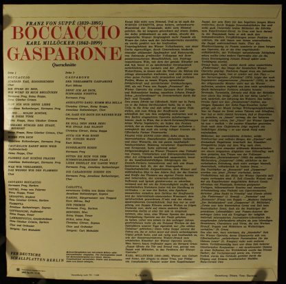 Eterna 8 20 725 - Boccaccio / Gasparone - Image 2