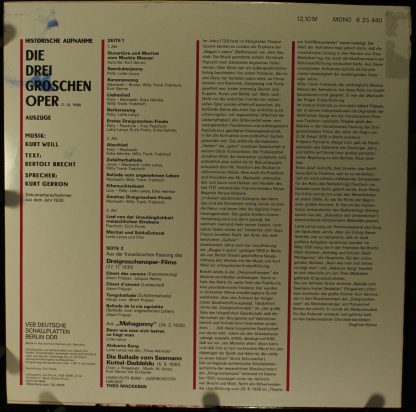 Eterna 8 25 440 - Die Dreigroschenoper - Image 2