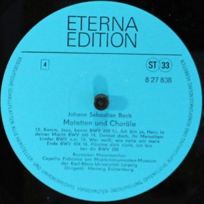 Eterna 8 27 837-838 - Motetten BWV 225-230 / Choralsätze · Chors - Image 5