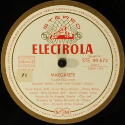 Electrola STE 80 672 - Margarete - Großer Querschnitt - Image 4