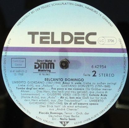 TELDEC 6.42954 AG - Belcanto Domingo - Image 4