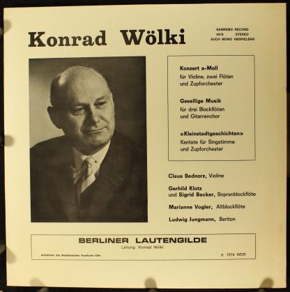 Sanremo Record 0419 - Konrad Wölki