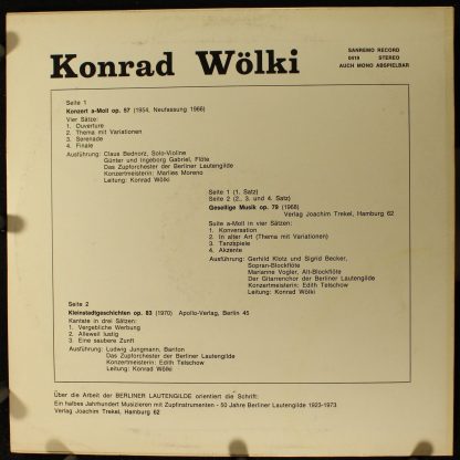Sanremo Record 0419 - Konrad Wölki - Image 2
