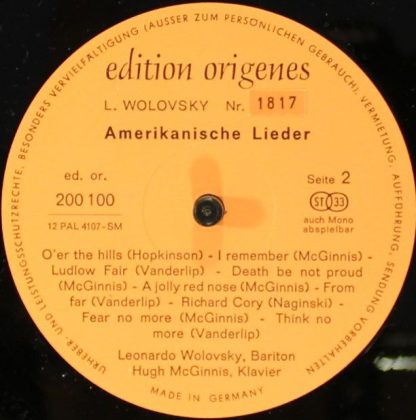 edition origenes 200 100 - Italienische Und Amerikanische Lieder - Image 5