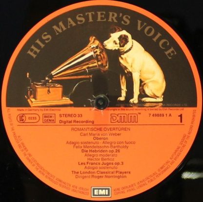 EMI Digital CDC 7 49889 2 - Early Romantic Overtures - Image 5