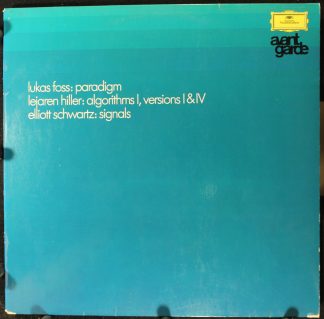 Deutsche Grammophon 2561 042 - Paradigm / Algorithms I, Versions