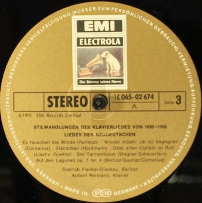 His Master's Voice 1C 065-02 674 - Lieder Der Neudeutschen - Image 5