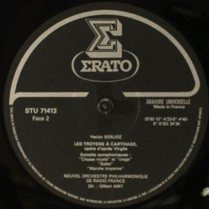 Erato STU 71413 - Berlioz: La Mort de Cleopatre / Les Troyens a - Image 5