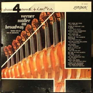 London Records SP 44047 - Werner Müller On Broadway