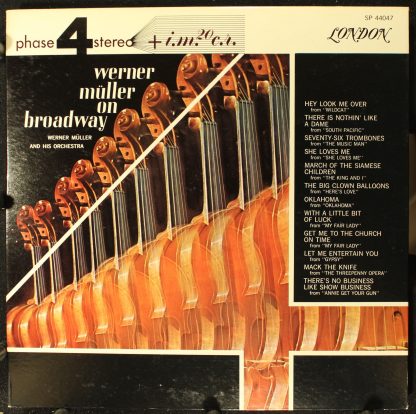 London Records SP 44047 - Werner Müller On Broadway