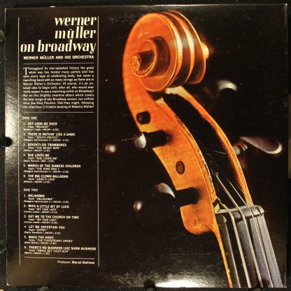 London Records SP 44047 - Werner Müller On Broadway - Image 2
