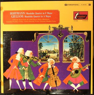 Turnabout TV 34016S - Mandolin Quartet In F Major / Mandolin Qua