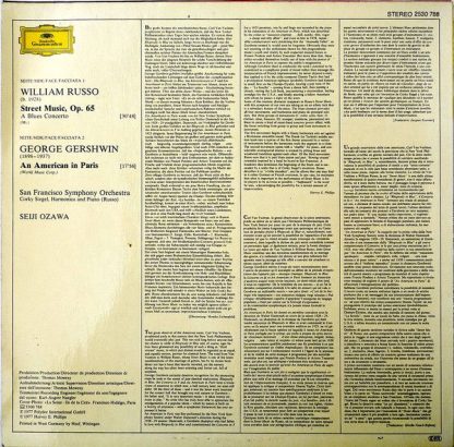 Deutsche Grammophon 2530 788 - An American In Paris / Street Mus - Image 2