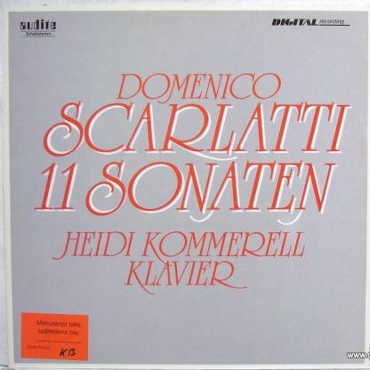 Audite 68.405 - Domenico Scarlatti 11 Sonaten Heidi Kommerell Kl