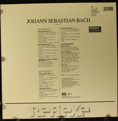 EMI 2702411 - London Baroque Violinsonaten = Violin Sonatas = So - Image 2