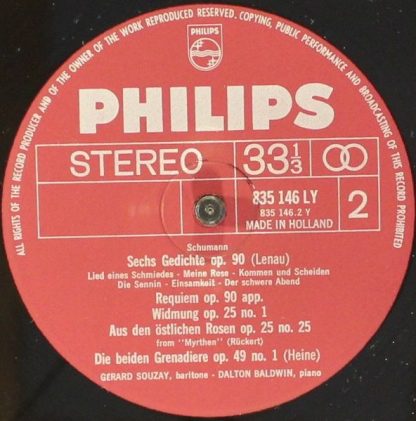 Philips 835 146 LY - Schumann Dichterliebe - Image 8
