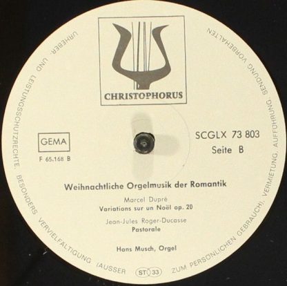 Christophorus SCGLX 73 803 - Weihnachtliche Orgelmusik Der Roman - Image 4