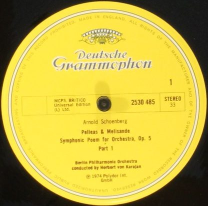 Deutsche Grammophon 2530 485 - Pelleas Und Melisande - Image 4