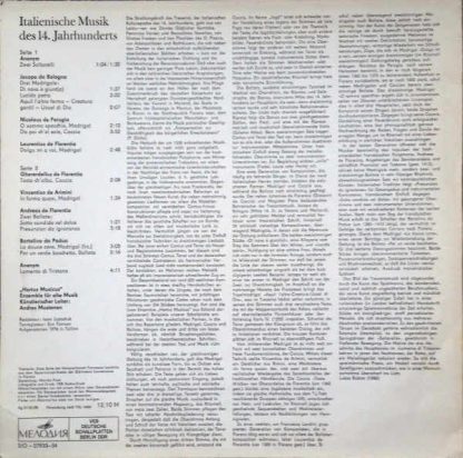 Melodia Eterna 8 27 304 - Italienische Musik Des 14. Jahrhundert - Image 2