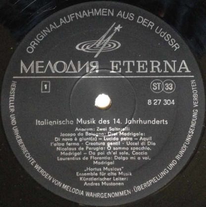 Melodia Eterna 8 27 304 - Italienische Musik Des 14. Jahrhundert - Image 3