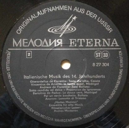 Melodia Eterna 8 27 304 - Italienische Musik Des 14. Jahrhundert - Image 4