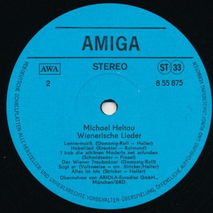 Amiga 8 55 875 - Wienerische Lieder - Image 4