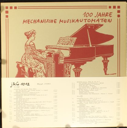 J & Co 1012 - 1814-1914 (100 Jahre Mechanische Musikautomaten) - Image 5