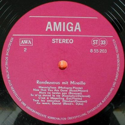 Amiga 8 55 203 - Rendezvous Mit Mireille - Image 4