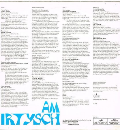 Melodia Eterna 8 35 043 - Am Irtysch - Image 2