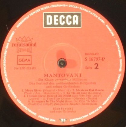 DECCA S 16 797-P - Ein Klang Verzaubert Millionen - Image 6