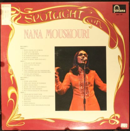 Fontana 6641 197 - Spotlight On Nana Mouskouri - Image 2