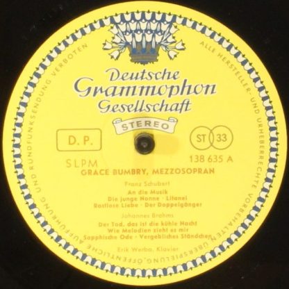 Deutsche Grammophon 138 635 - Grace Bumbry Singt Lieder Von Schu - Image 3