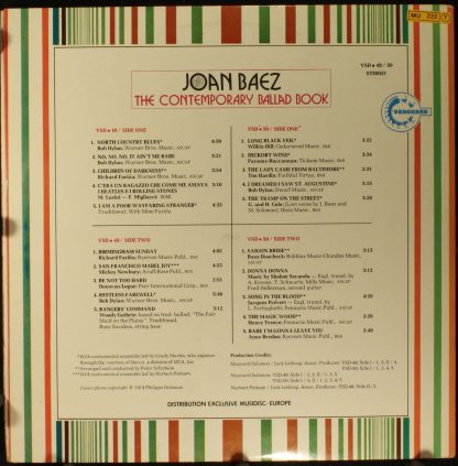 Vanguard VSD 49/50 - The Contemporary Ballad Book - Image 2