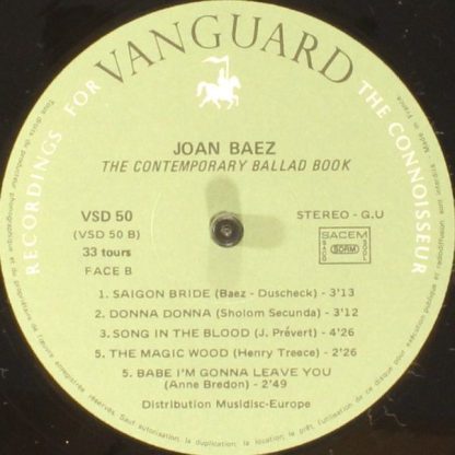 Vanguard VSD 49/50 - The Contemporary Ballad Book - Image 8