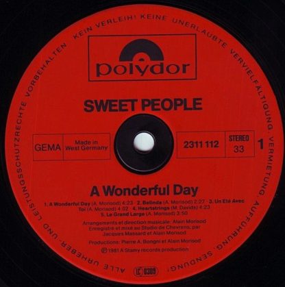 Polydor 2311 112 - A Wonderful Day - Image 3