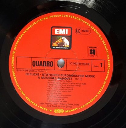 His Master's Voice 1C 063-30 934 Q - A Musicall Banquet - Image 6