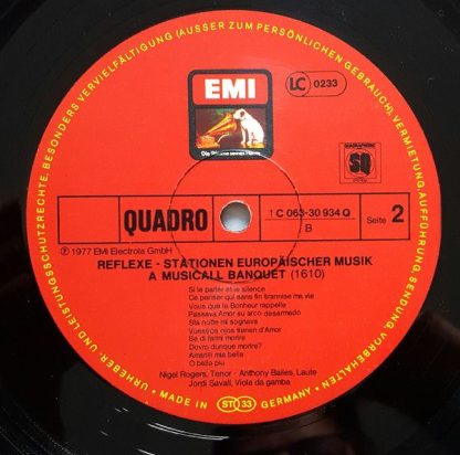 His Master's Voice 1C 063-30 934 Q - A Musicall Banquet - Image 7